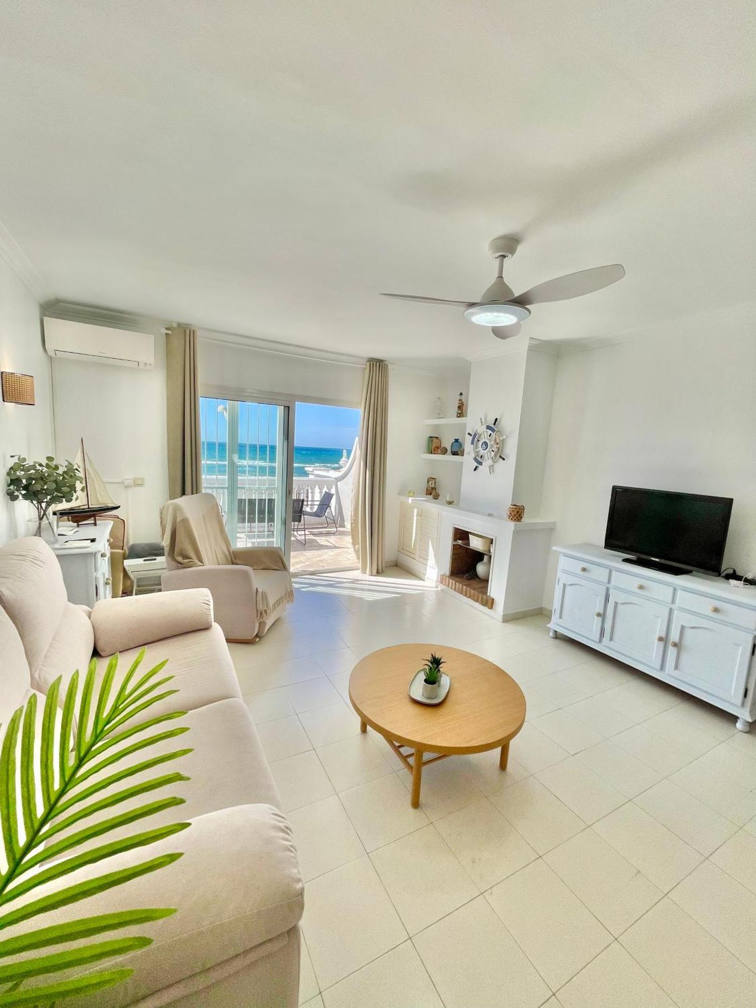 Apartamento Frontal Al Mar - Torrox Costa Экстерьер фото